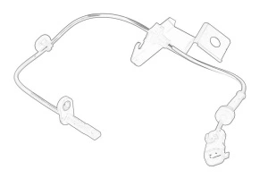 Senzor ABS Stanga Fata FORD MONDEO V dupa 2012 - Original OE