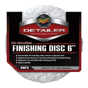 Set 2 bucati burete polish cu microfibra Meguiar's pentru masina de polish, finisare , 6", Microfiber Finishing Disc