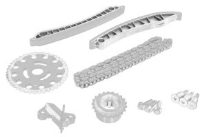 Set distribuție MERCEDES C T-MODEL, C, MARCO POLO CAMPER dupa 2011 - (lanț + pinion; S205; W205; W447; DOUBLE CABIN; W447; W447) - Original OE