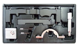 Set scule întreținerea arbore cu came potrivit OPEL; VAUXHALL, 1.0/1.2/1.4, timing chain,, OE: EN-49977-100; EN-49977-200; EN-49978; KM-952; KM-953-A; KM-955-1; KM-955-2 PROFITOOL
