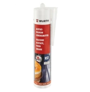 Silicon alimentar transparent 310 m Wurth