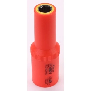 Soclu 3/8" (10 mm) hexagonal, izolat VDE, 1 buc, dimensiune priză: 8 mm SEALEY