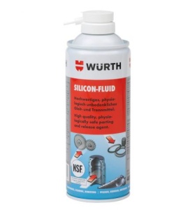 Spray silicon fluid NSF, Wurth 400 ml