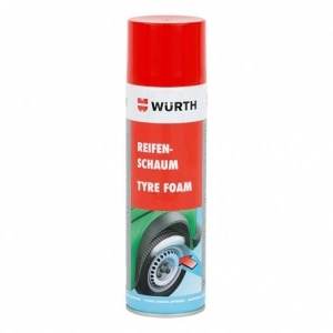 Spuma intretinere anvelope Wurth, 500 ml