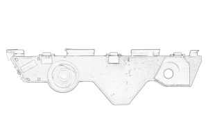 Suport bara Dreapta Fata MAZDA CX-7 2006-2014 - Original OE