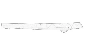 Suport bara Dreapta Fata SKODA OCTAVIA 2008-2013 - (superior, plastic, sub far) - Original OE