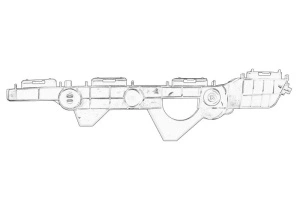 Suport bara Dreapta Spate TOYOTA RAV 4 IV 2015-2018 - Original OE