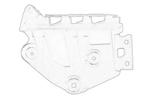 Suport bara Interior/ Dreapta Spate AUDI A3 2003-2013 - (plastic) - Original OE