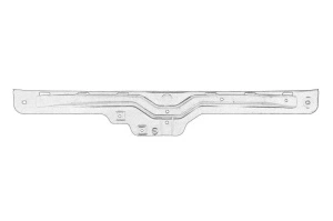 Suport bara Spate FORD FIESTA 2008-2013 - (mijloc, plastic) - Original OE
