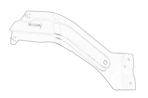 Suport fixare aripa Stanga Fata VW CADDY III, CADDY III/MINIVAN, TOURAN 2010-2015 - Original OE