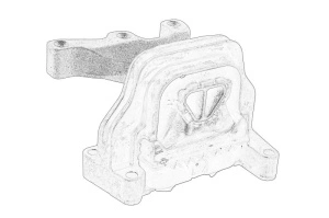 Suport motor Dreapta Fata AUDI A1; SEAT IBIZA IV, IBIZA IV SC, IBIZA IV ST 2014-2022 - Original OE