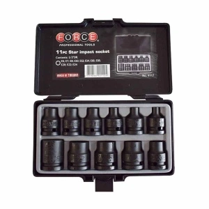 Trusa tubulare impact 1/2'' 11 piese FORCE