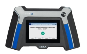 Analizor de agent frigorific TXR ID, tip lichid de răcire: R1234yf/R134a, prezentare rezultate: procent (%), tip dispozitiv: autonom TEXA