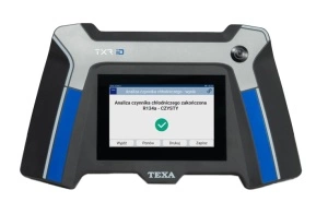 Analizor de agent frigorific TXR ID, tip lichid de răcire: R1234yf/R134a, prezentare rezultate: procent (%), tip dispozitiv: autonom TEXA