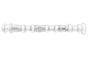 Ax came Stanga CHRYSLER 200, 300C, TOWN & COUNTRY; DODGE AVENGER dupa 2010 - (Partea de admisie) - Original OE