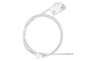Cablu capota motor MERCEDES SPRINTER 3, 5-T, SPRINTER 3-T dupa 2018 - (B907; B907, B910; B907; B910, B907; B907, B910) - Original OE
