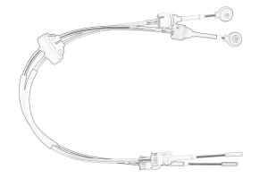 Cablu shimbator viteze OPEL ASTRA J, ASTRA J GTC, CASCADA dupa 2009 - (transmisie manuala M32) - Original OE