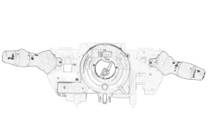 Comutator coloana directie NISSAN NV400; OPEL MOVANO B; RENAULT MASTER III dupa 2010 - (lumini, fara halogen; fara lumini automate) - Original OE