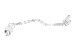 Conducta inalta presiune instalatie injectie FORD FOCUS IV, GALAXY III, KUGA III dupa 2015 - Original OE