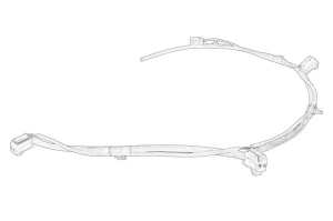 Diuza spalator parbriz Fata VOLVO S60 II, V60 I 2010-2018 - (incalzit) - Original OE