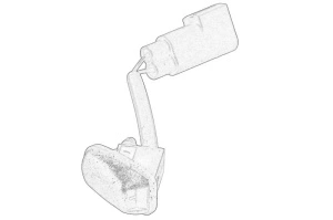 Diuza spalator parbriz FORD C-MAX II, FOCUS III, MONDEO IV 2007-2020 - (incalzit) - Original OE