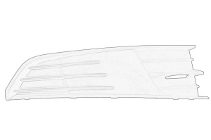 Element bara Dreapta Fata SKODA SKODA FABIA III 2014-2022 - (grila de intrare a aerului) - Original OE