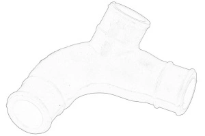 Furtun aerisire chiulasa AUDI A4 B5, A4 B6, A4 B7 1995-2010 - Original OE