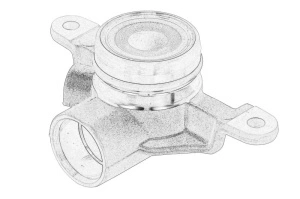 Furtun aerisire chiulasa MERCEDES M 2005-2011 - (W164) - Original OE