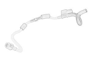 Furtun combustibil BMW X5, X6 2006-2014 - (E70; E71, E72) - Original OE