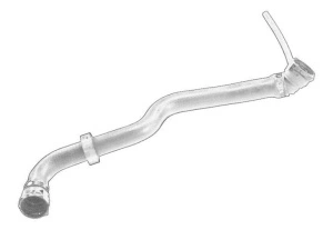 Furtun radiator BMW 5 1998-2004 - (E39) - Original OE