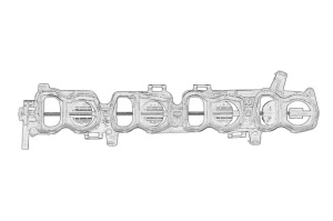 Garnitura galerie admisie BMW 1, 2, 3 2008-2019 - (F20; F21; F22, F87; E92; F30, F80; F31; F34; F32, F82; F33, F83; F10; F11; E84) - Original OE