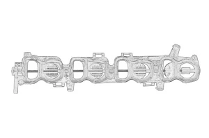 Garnitura galerie admisie BMW 1, 2, 3 2008-2019 - (F20; F21; F22, F87; E92; F30, F80; F31; F34; F32, F82; F33, F83; F10; F11; E84) - Original OE