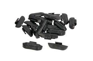Greutate vulcanizare, galvanizat, negru, 25g, pentru jante din otel; zinc (pret pt: 100buc) 4MAX