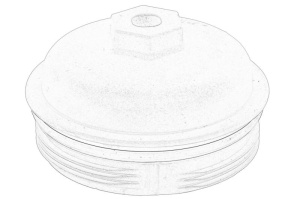 Locas filtru ulei OPEL ASTRA G, ASTRA H, ASTRA H GTC 1995-2010 - Original OE