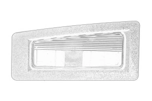 Lumina numar inmatriculare Stanga MAZDA 2, 3, CX-3 dupa 2013 - (cu bec; set) - Original OE