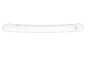 Ornament bara Fata PEUGEOT 207, 207 SW 2009-2013 - (negru; central) - Original OE