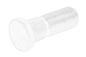 Pinul rotii (M12x1,25, lungime: 35mm, tambur) potrivit SUZUKI ALTO II, ALTO III, ALTO IV, BALENO, GRAND VITARA I, GRAND VITARA II, JIMNY, SAMURAI, SWIFT II, SWIFT III, SX4 0.8-3.2 01.86-