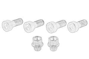 Pinul rotii potrivit BMW 1 (F20), 3 (F30, F80), 3 (F31), 5 (F10), 5 (F11), X3 (F25), X5 (E70), X5 (F15, F85) 1.5-4.8 10.06-06.19