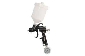Pistol vopsire pneumatic SLIM XLIGHT HTE, RP, marime duza: 1,3 (cu manometru pt pistolul de vopsit I05; rezervor gravitational 0.6l)