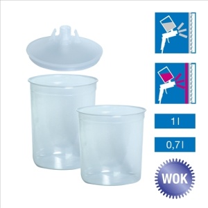PPS mare 0.9L-25 Pungi MARI&capace cu filtru 125microni 3M