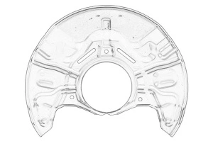 Protectie disc frana Dreapta Fata TOYOTA AVENSIS, COROLLA VERSO 2003-2009 - Original OE