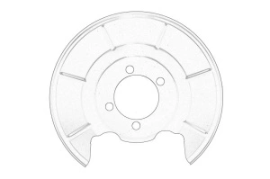 Protectie disc frana Stanga Spate TOYOTA AURIS 2006-2012 - Original OE