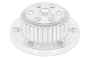 Roata dintata/pinion ax came AUDI A4 ALLROAD B8, A4 ALLROAD B9, A4 B7 dupa 2003 - Original OE