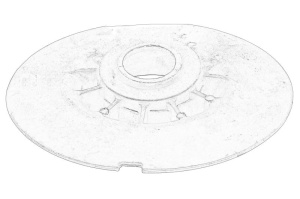 Saiba arc Stanga/Dreapta Fata CHRYSLER TOWN & COUNTRY; DODGE CARAVAN dupa 2000 - Original OE