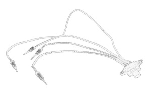 Senzor temperatura gaze evacuare NISSAN NV400; OPEL MOVANO B; RENAULT MASTER III dupa 2012 - Original OE