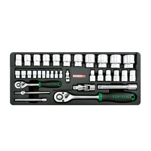 Set chei 34 piese chei combinate TOPTUL