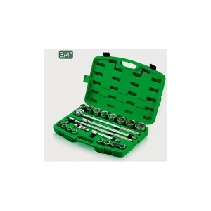 Set chei tubulare 21 piese Hexagonal TOPTUL - Img 2