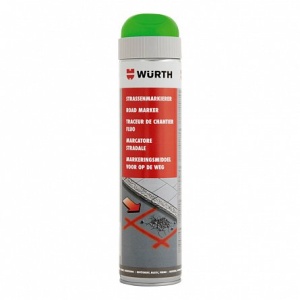 Spray pentru marcaje Verde neon 600 ml WURTH