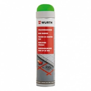 Spray pentru marcaje Verde neon 600 ml WURTH