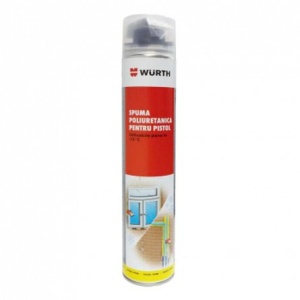 Spuma poliuretanica de iarna pentru pistol 750 ml WURTH